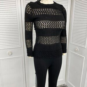 Sunny Leigh Black Sweater Sz. S or M